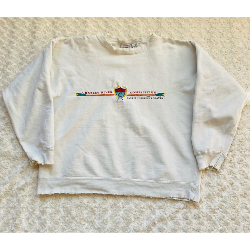 Cape Isle Rowing Charles River Competition Eastern Spring Regatta VTG Sweatshirt